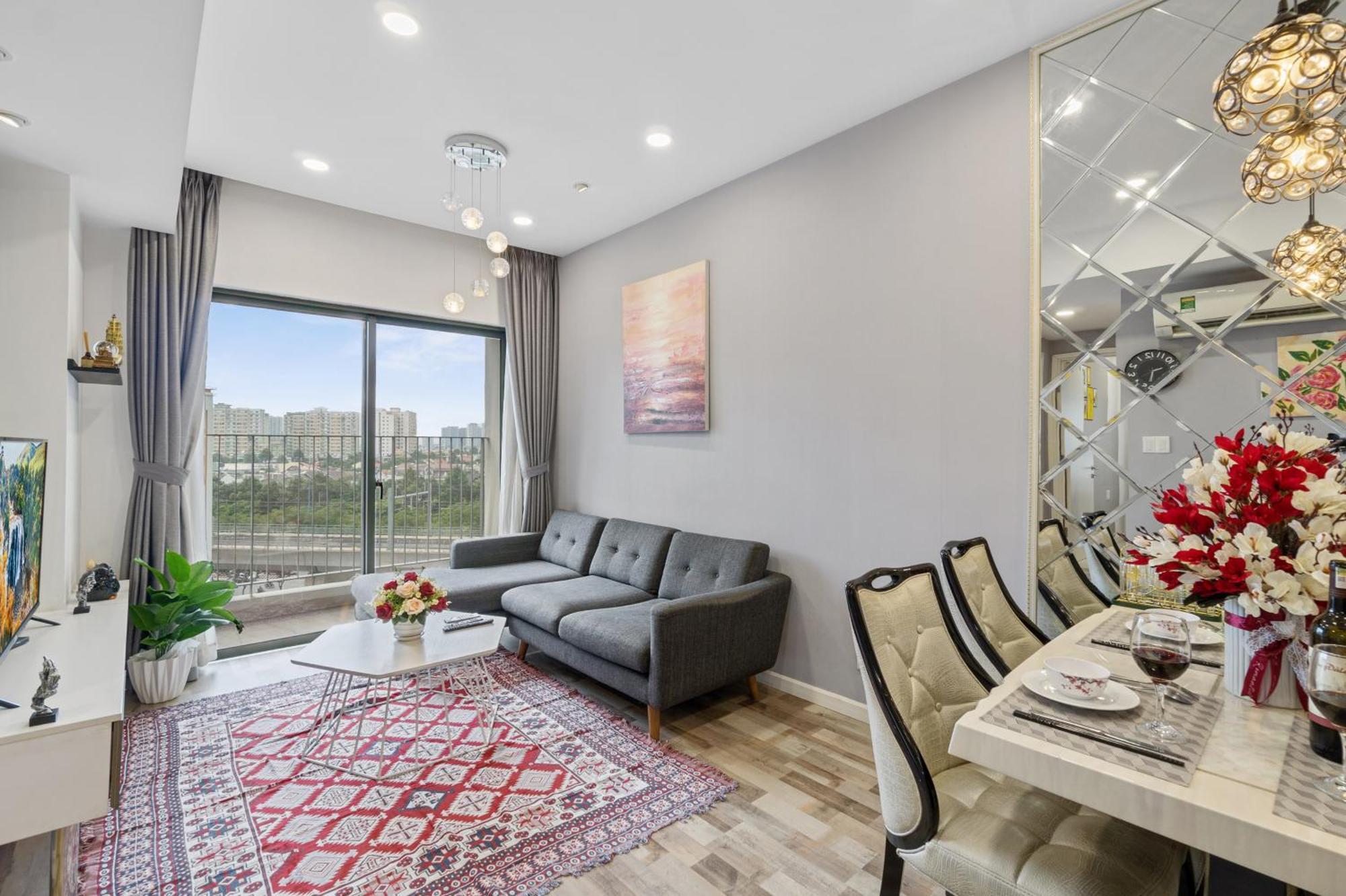 Cozy 2 Bedroom Condo In Masteri Thao Dien, Fully Furnished With Full Amenities Ho Şi Min Exterior foto